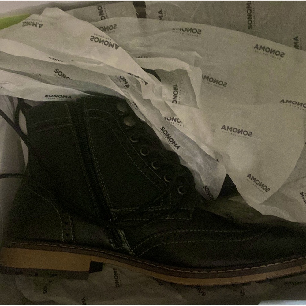 Mens Sonoma wingtip boots